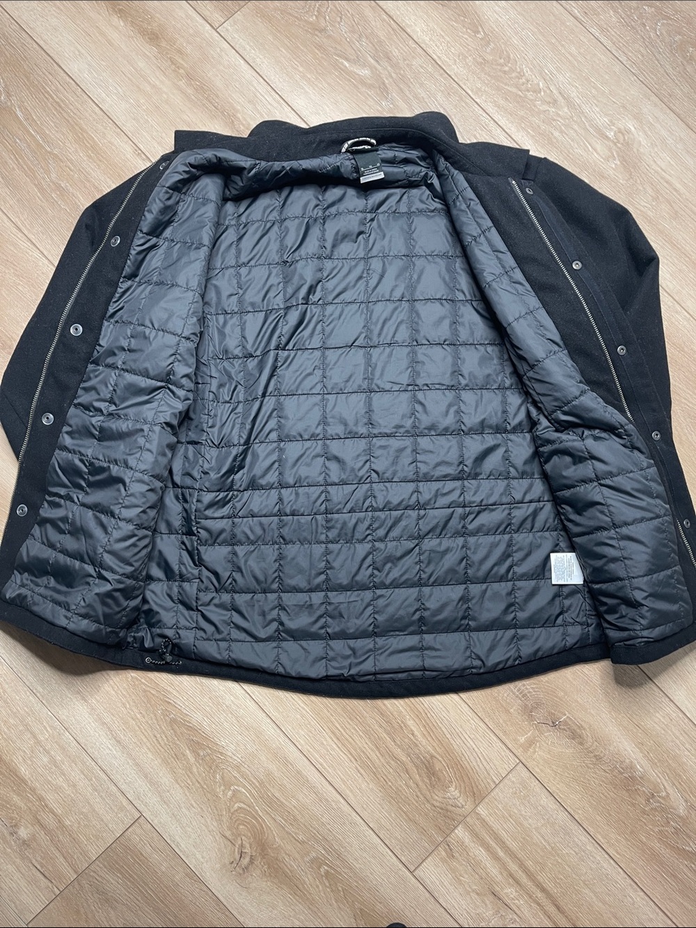 Nike Men's Warm Wool Blend Casual Jacket - Picture 7 of 13
